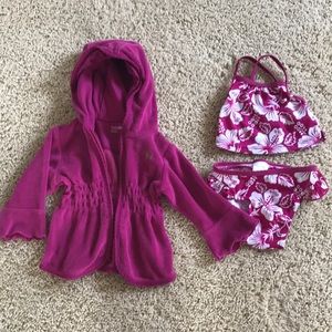 Baby Gap bikini and cover up